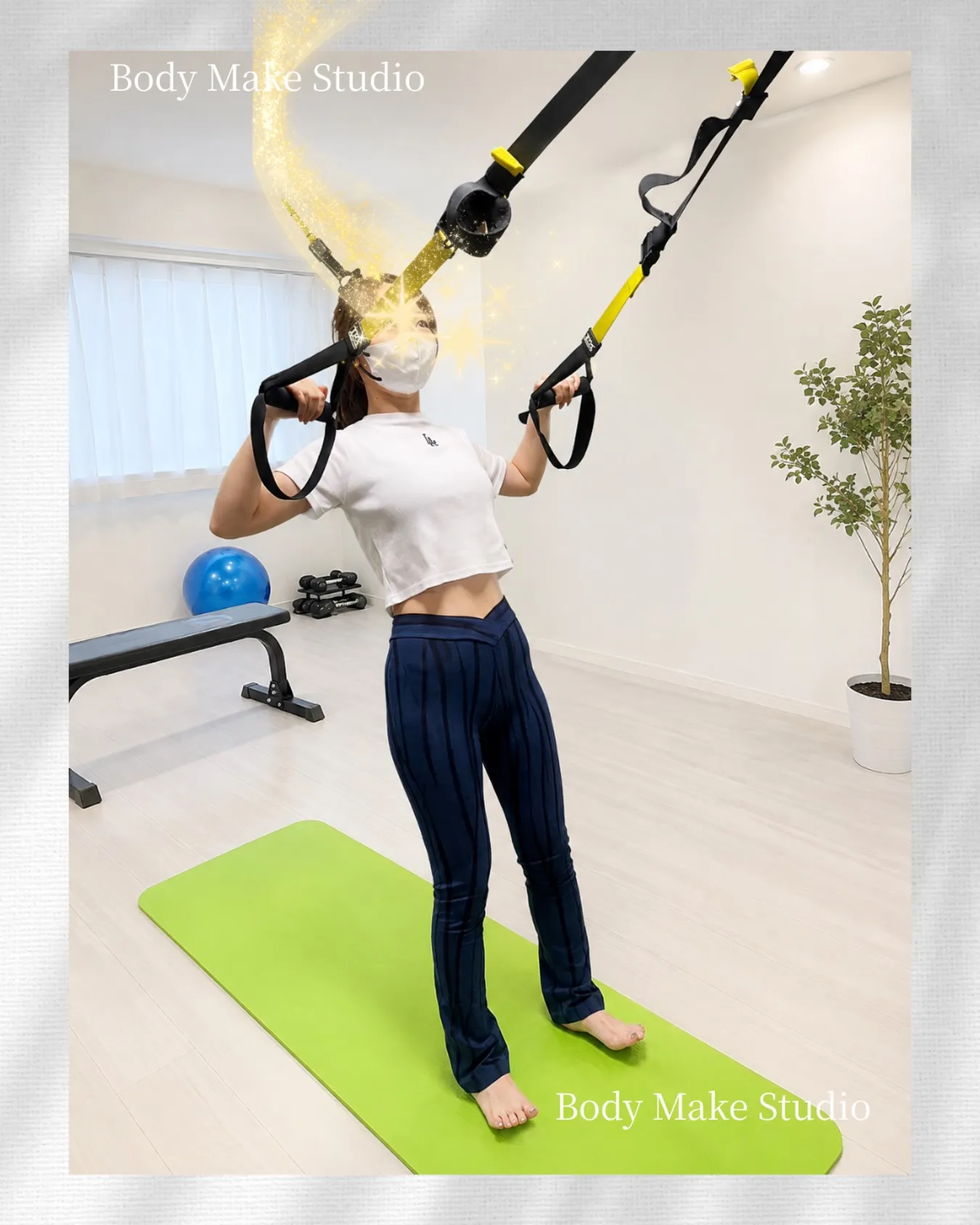 TRXを活用して上半身のトレーニング